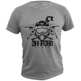 Camiseta Ride Mx Helmets Cinza
