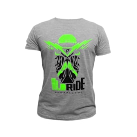 Camiseta Ride Mx Old Cinza