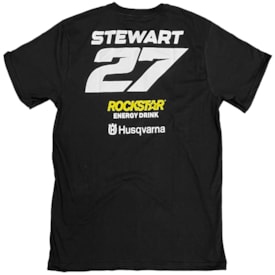 Camiseta Rider Malcolm Stewart 27 Cinza
