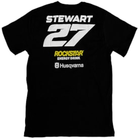 Camiseta Rider Malcolm Stewart 27 Preto