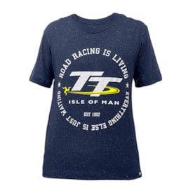 Camiseta Street Bike Isle Of Man Azul