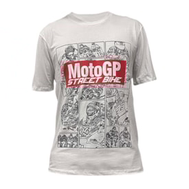 Camiseta Street Bike Moto Gp Branco
