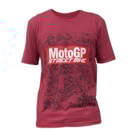 Camiseta Street Bike Moto Gp Vermelho