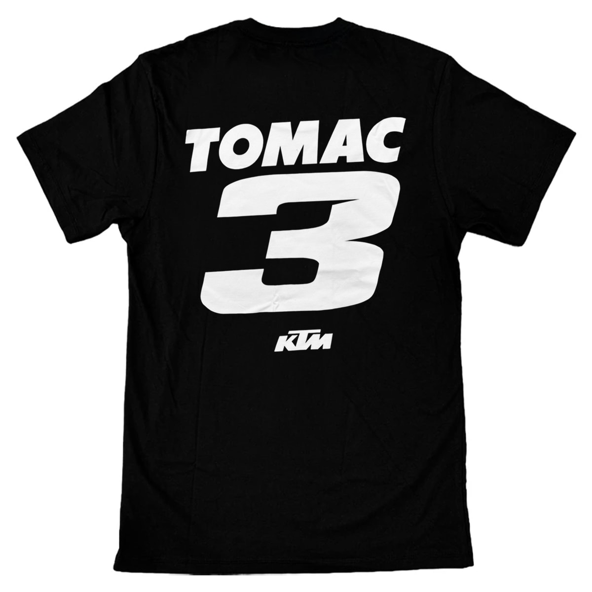 Segunda imagem do produto Camiseta Tomac KTM #3 Preto