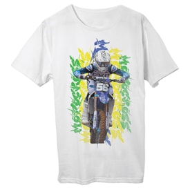 Camiseta Tss Enzo Lopes Motocross Branco