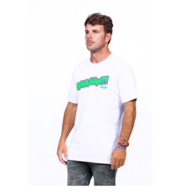 Segunda imagem do produto Camiseta Wide Open Braaap Branco