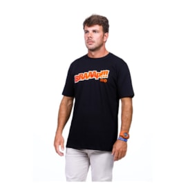 Segunda imagem do produto Camiseta Wide Open Braaap Preto