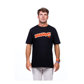 Camiseta Wide Open Braaap Preto