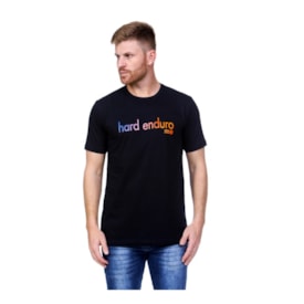 Camiseta Wide Open Hard Enduro Preto