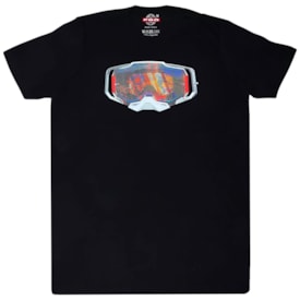 Camiseta Wide Open Pro Goggle Preto