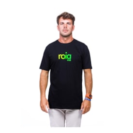 Camiseta Wide Open Roia Preto