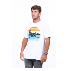 Segunda imagem do produto Camiseta Wide Open Sol Branco