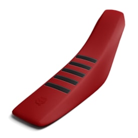 Capa de Banco Crf 250f Zombie Vulcanizada Vermelho Preto