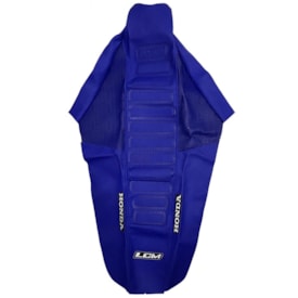 Capa de Banco Crf 250r 14/17 - Crf 450r 13/16 Lcm Ultra Grip Azul