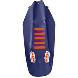 Capa de Banco Ktm 125 250 350 450 Sx Sxf 11/15 Zombie Vulcanizada Azul Laranja