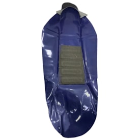 Segunda imagem do produto Capa de Banco Ktm 250 300 350 450 Exc Excf 17/19 Zombie Vulcanizada Azul Laranja