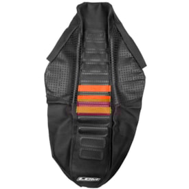 Capa de Banco Ktm Sx 06/15 - Exc 06/16 Lcm Ultra Grip Preto Laranja