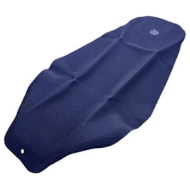 Segunda imagem do produto Capa de Banco Ktm Sx 16/18 - Sxf 16/18 - Excf 17/19 - Exc 17/19 Zombie Azul