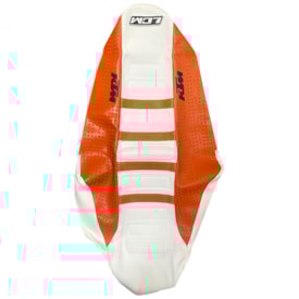 Capa de Banco Ktm Sxf 06/15 - Excf 06/16 Lcm Laranja Branco