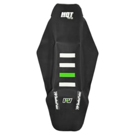 Capa de Banco Kx 65 Hot Racing Preto Verde Branco