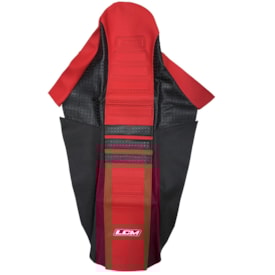 Capa de Banco Lcm Rmz 250 04/13 - Rmz 450 05/13 Vermelho Preto