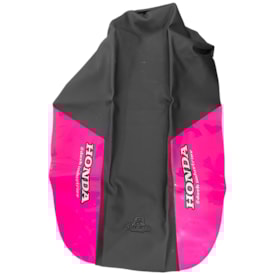 Capa de Banco Xr 200 Dash Pvc Preto Rosa