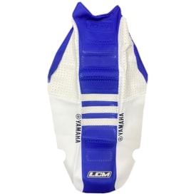 Capa de Banco Yzf 450 14/17 Lcm Ultra Grip Campano Replica Azul Branco
