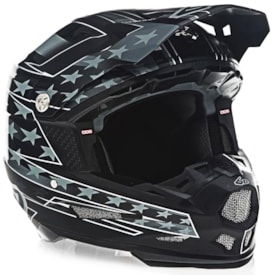 Capacete 6d Atr2 Patriot Preto