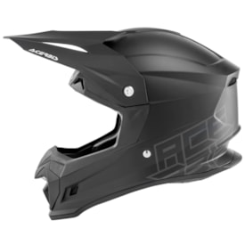 Segunda imagem do produto Capacete Acerbis Profile 4 Preto Fosco