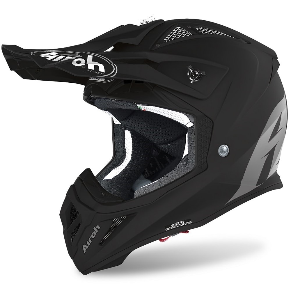 Capacete Airoh Aviator Ace Color Preto Fosco