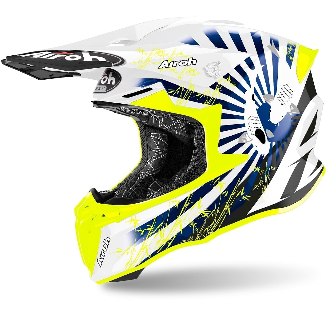 アイロー・twist2.0ＫＡＴＡＮＡ Capacete Airoh Twist 2.0 Katana Azul