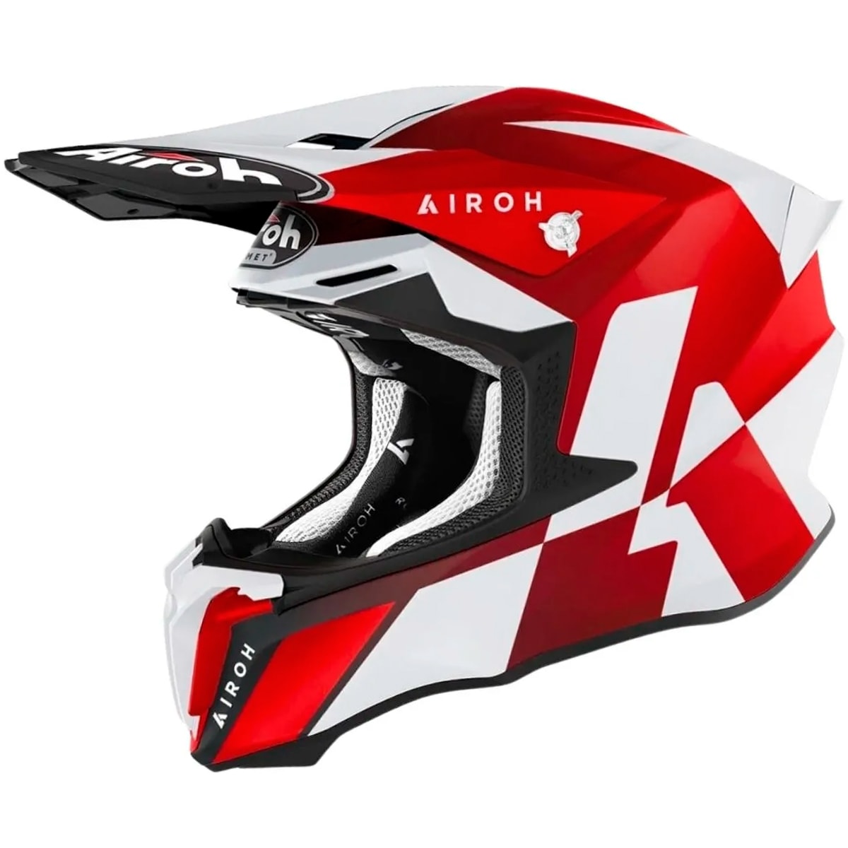 Airoh フルフェイスヘルメット ホワイト twist2 XXL Capacete Airoh Twist 2.0 Lift Vermelho Branco