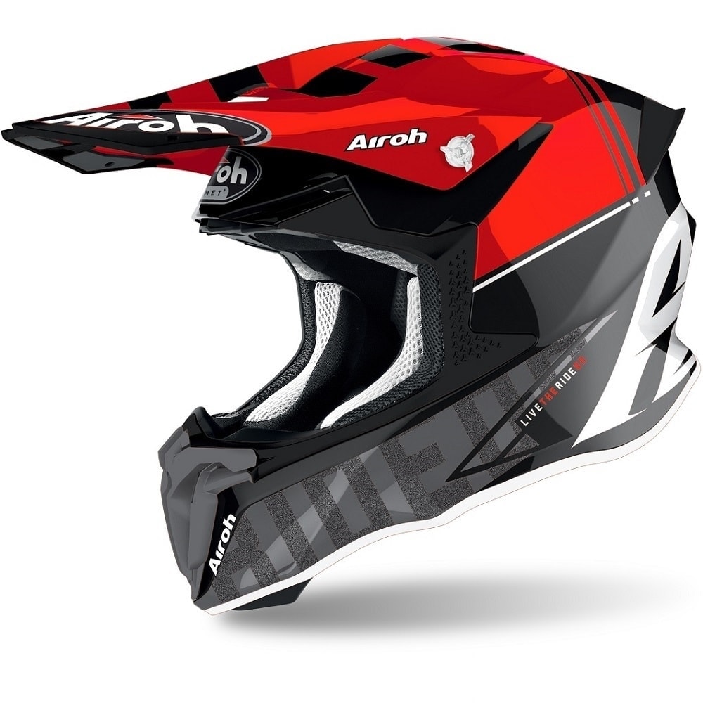 Capacete Airoh Twist 2.0 Tech Vermelho
