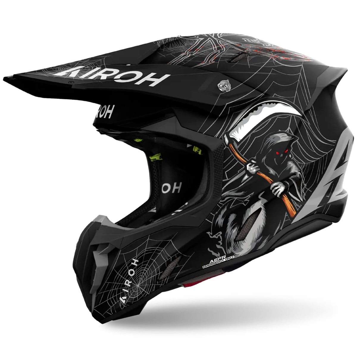 Capacete Airoh Twist 3 Arcade Preto Fosco