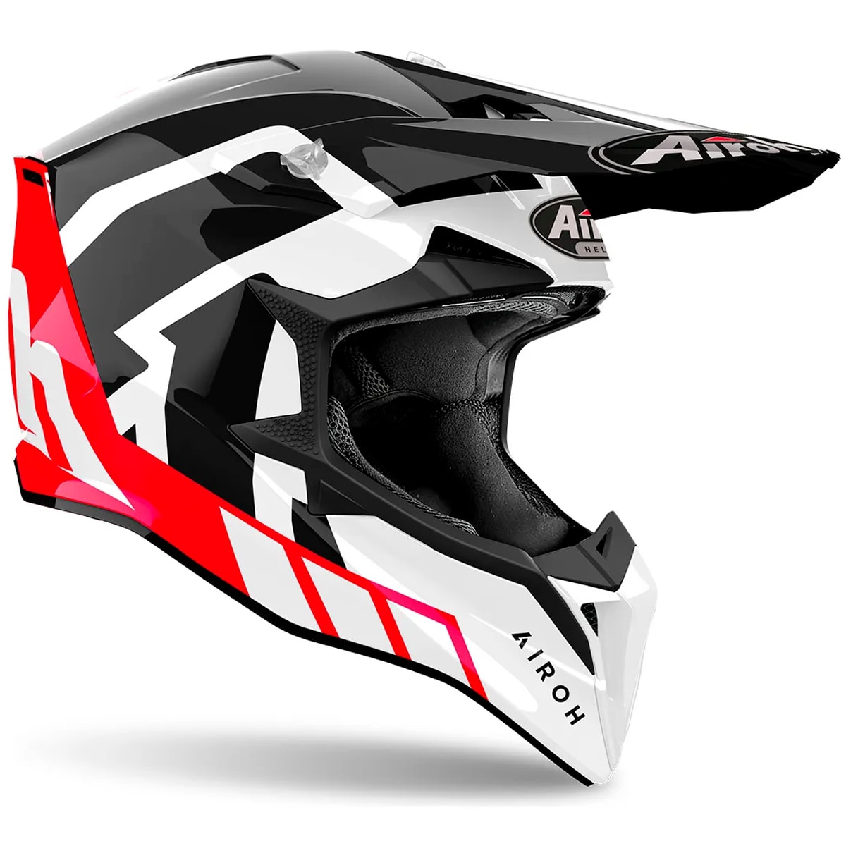 Capacete Airoh Wraaap Reloaded Anthracite Cinza Preto