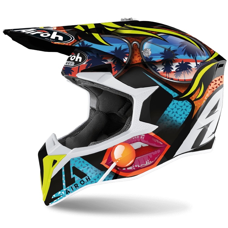 Capacete Airoh Wraap Lollipop Gloss