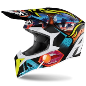 Capacete Airoh Wraap Lollipop Gloss
