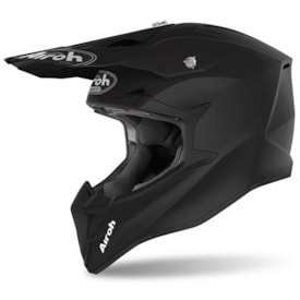 Capacete Airoh Wraap Preto Fosco