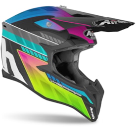 Segunda imagem do produto Capacete Airoh Wraap Prism Colors