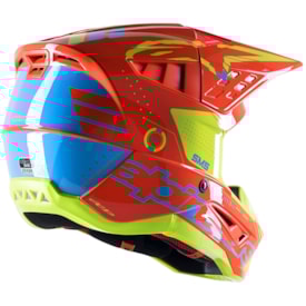Segunda imagem do produto Capacete Alpinestars SM5 Action Laranja Amarelo