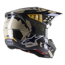 Segunda imagem do produto Capacete Alpinestars Sm5 Rover Camo Laranja