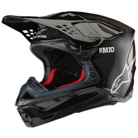 Capacete Alpinestars Supertech SM10 Solid Carbon