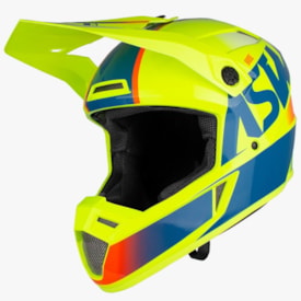 Capacete Asw Bridge Fluor Azul