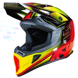 Capacete Asw Core Rush Preto Fluor