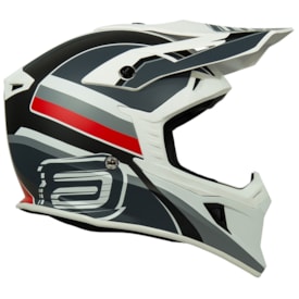 Segunda imagem do produto Capacete Asw Core Torn Branco Chumbo