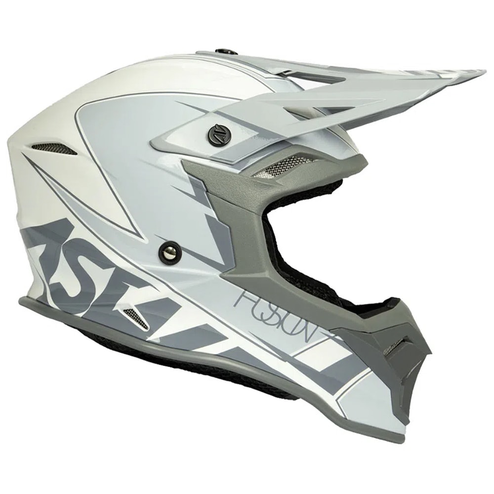 Capacete Asw Fusion 2.0 Blade Branco