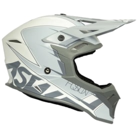 Segunda imagem do produto Capacete Asw Fusion 2.0 Blade Branco