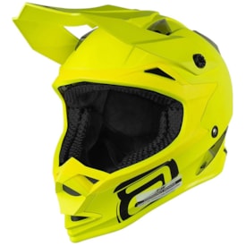 Capacete Asw Fusion Solid Amarelo Fluor