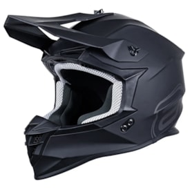 Capacete Asw R3 Solid Preto Fosco