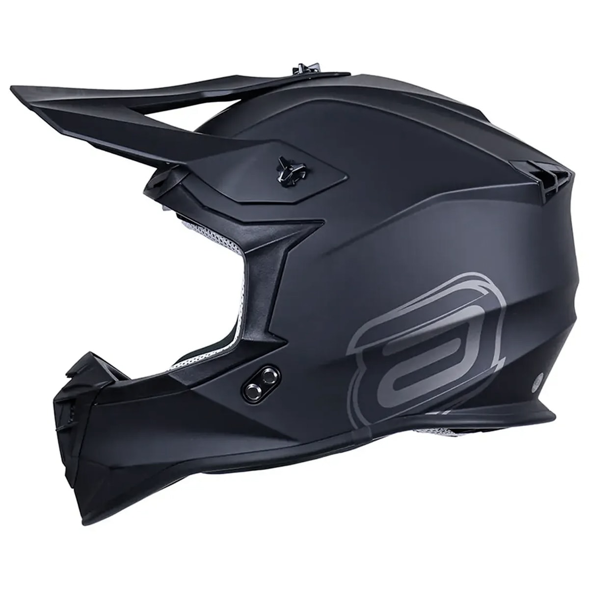 Segunda imagem do produto Capacete Asw R3 Solid Preto Fosco